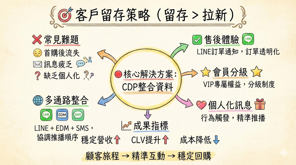 零售品牌提升客戶留存策略